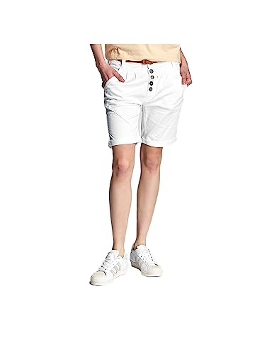 Sublevel Damen Bermuda, Farbe:White;Größe:XS von Sublevel