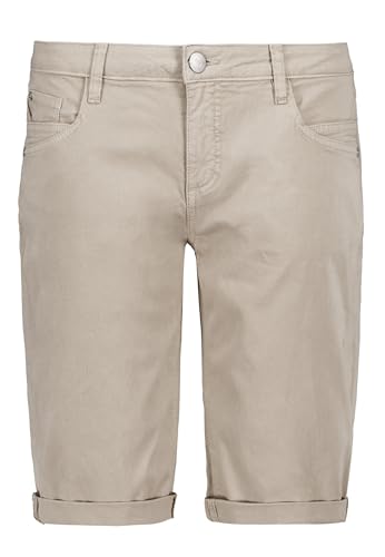 Sublevel Damen Bermuda Shorts mit elastischem Materialmix und 5-Pocket-Design, Farben:Beige-3, Größe:XS von Sublevel