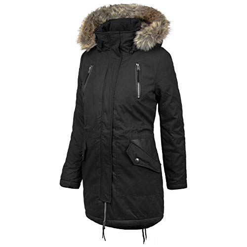 Sublevel Damen D6012N44302A Jacke, Schwarz (Black 24000), 38 (Herstellergröße: M) von Sublevel