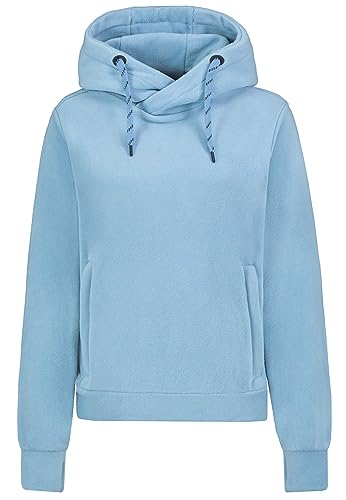 Sublevel Damen Fleece Hoodie LSL-460 Fleecepullover mit Kapuze Daily Blue M von Sublevel