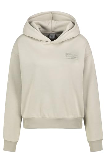 Sublevel Damen Hoodie Kapuzen-Sweatshirt LSL-487 Loose Fit Pullover mit Kapuze Light Sand S von Sublevel