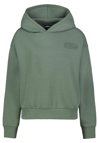 Sublevel Damen Hoodie Kapuzen-Sweatshirt Pullover mit Kapuze Loose Fit LSL-487 Middle Green S von Sublevel