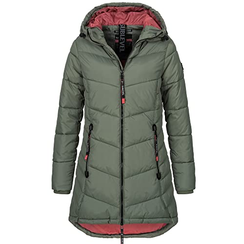 Sublevel Damen Jacke 44472 New Green -S von Sublevel
