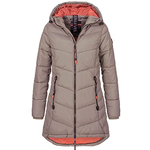 Sublevel Damen Jacke - D51160E44505A Light Mud Brown-M von Sublevel