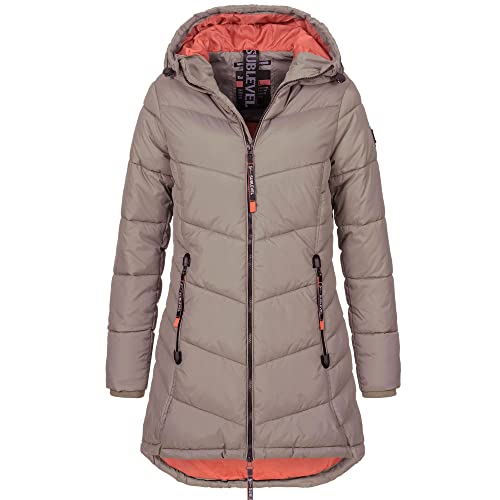 Sublevel Damen Jacke - D51160E44505A Light Mud Brown-S von Sublevel