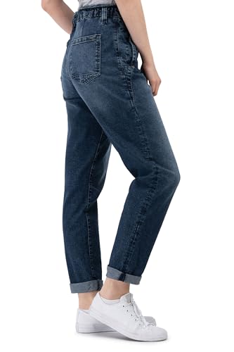 Sublevel Damen Jeans Paperback Sella Dark Blue D85069BE62452D281NO_XL von Sublevel