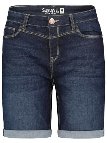 Sublevel Damen Jeans Shorts D85032T62176ZD262-XS von Sublevel
