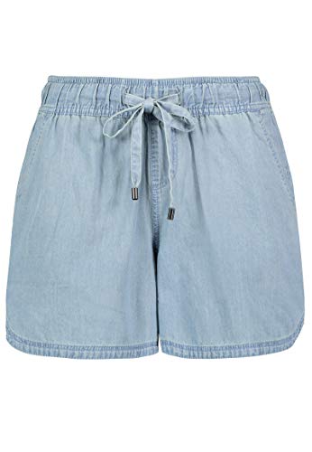 Sublevel Damen Jeans-Shorts aus leichtem Denim Light-Blue XS von Sublevel