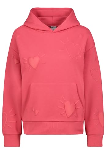 Sublevel Damen Kapuzenpullover Hoodie mit 3D Print, Kängurutasche pink XL von Sublevel