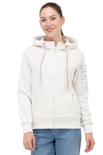 Sublevel Damen Kapuzenpullover IDA-D10600T02691A1NO-offwhite-XXL von Sublevel
