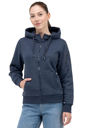 Sublevel Damen Kapuzenpullover IDA-D10600T02691A3NO-navy Melange-S von Sublevel