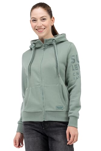 Sublevel Damen Kapuzenpullover IDA-D10600T02691A5NO-mineral Green-XXL von Sublevel