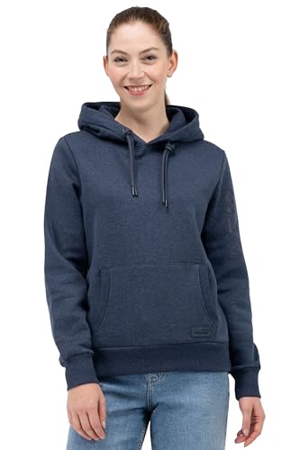 Sublevel Damen Kapuzenpullover Mia-D10600T02690A3NO-navy Melange-M von Sublevel