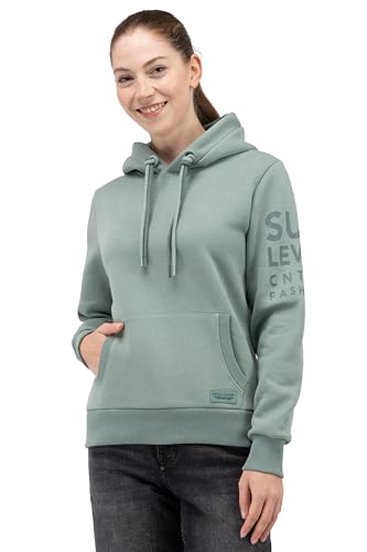 Sublevel Damen Kapuzenpullover Mia-D10600T02690A5NO-mineral Green-XS von Sublevel