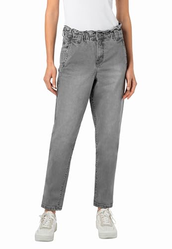 Sublevel Damen Paperbag Jeans – High Waist Hose im Modernen Denim-Look Grey XXL von Sublevel