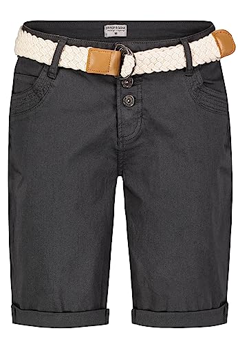 Sublevel Damen Shorts D60530Z61506ZI Anthracite 3XL von Sublevel