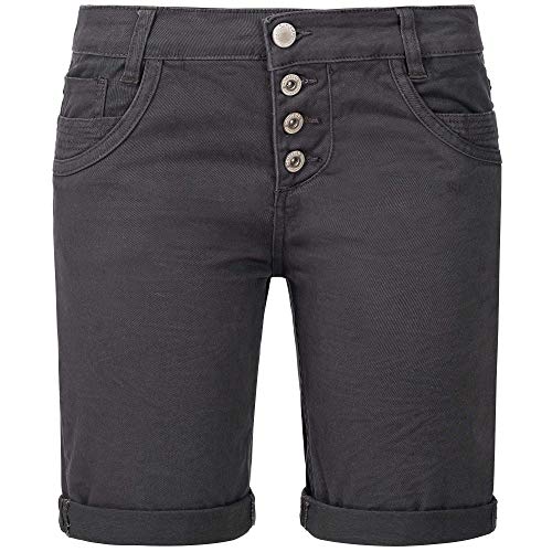 Sublevel Damen Shorts - D6255Z61826ZE_Anthracite Grey_3XL von Sublevel