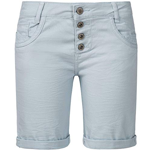 Sublevel Damen Shorts - D6255Z61826ZE_Celestial Blue_L von Sublevel