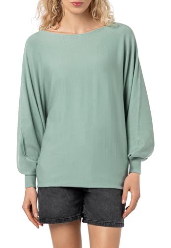 Sublevel Damen Strickpullover – Oversize Pullover mit Fledermausärmeln im Lässigen Look Light-Green M/L Sublevel Damen Strickpullover – Oversize Pullover mit Fledermausärmeln im Lässigen Look Light-Green M/L von Sublevel