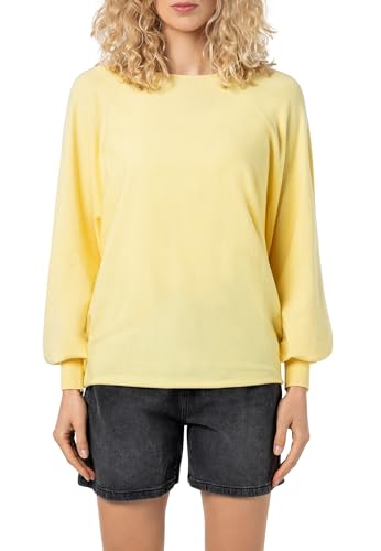 Sublevel Damen Strickpullover – Oversize Pullover mit Fledermausärmeln im Lässigen Look Yellow L/XL Sublevel Damen Strickpullover – Oversize Pullover mit Fledermausärmeln im Lässigen Look Yellow L/XL von Sublevel