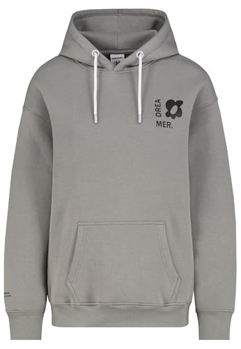 Sublevel Damen Sweathoodie mit Backprint Grey S Sublevel Damen Sweathoodie mit Backprint Grey S von Sublevel