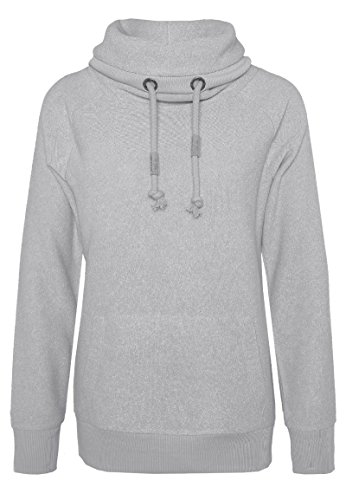 Sublevel Damen D1044N01745A Sweatshirt, Grau (White-Dawn Grey 23200), 38 (Herstellergröße: M) von Sublevel