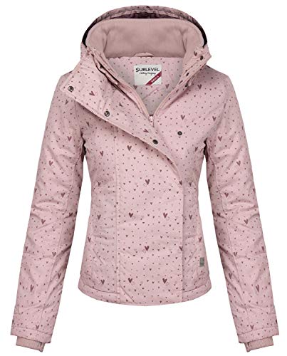 Sublevel Damen Winterjacke, Größe:S, Farbe:rosa von Sublevel