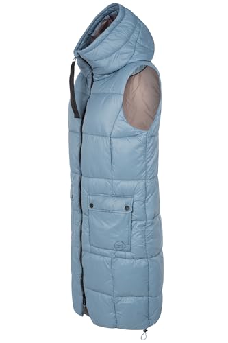 Sublevel Damen lange Steppweste D50048X80114A3 Morning Fog Blue L Sublevel Damen lange Steppweste D50048X80114A3 Morning Fog Blue L von Sublevel