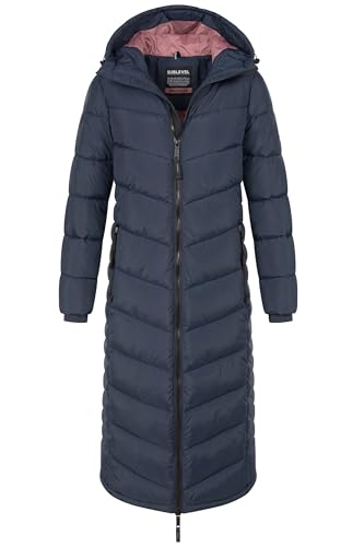 Sublevel Damen langer Damen Mantel - D51160XB44540AIMS_inkwell-S von Sublevel