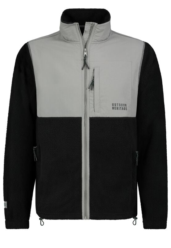 Sublevel Fleecejacke - Mens Fleecejacket - S - für Männer - Größe S - schwarz von Sublevel