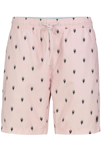 Sublevel Herren Badehose Badeshorts, Allover Muster, schnelltrocknend Light-Rose M Sublevel Herren Badehose Badeshorts, Allover Muster, schnelltrocknend Light-Rose M von Sublevel