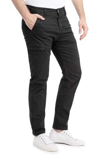 Sublevel Herren Chino Hose Lars Black H64067BD62440A4NO_32 von Sublevel