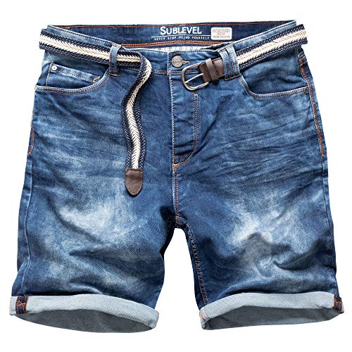 Sublevel Herren Jeans Shorts H13241T61881KM190-34-Neu von Sublevel