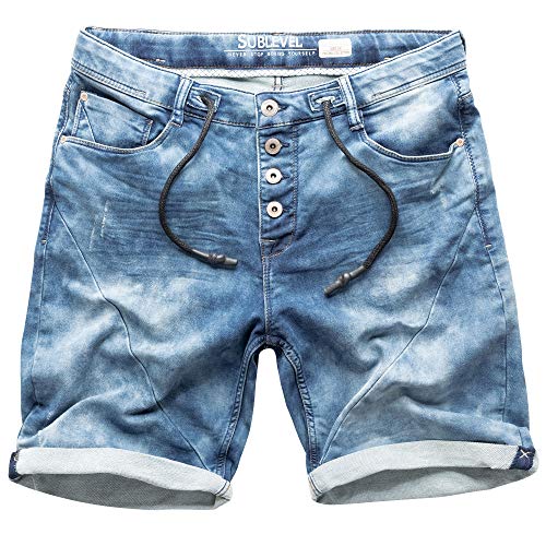 Sublevel Herren Jeans Shorts H1324Y61145KD11-32-Neu von Sublevel