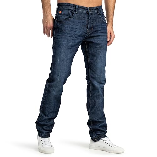 Sublevel Herren Jeans Slim Fit Steve Dark Blue H85029BB62093D242NO_31 von Sublevel
