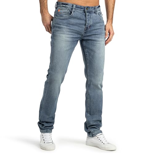 Sublevel Herren Jeans Slim Fit Steve Middle Blue H85029BB62093M265NO_30 von Sublevel