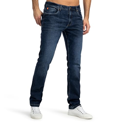 Sublevel Herren Jeans Straight Fit John Dark Blue H85062BB62092D272NO_30 von Sublevel