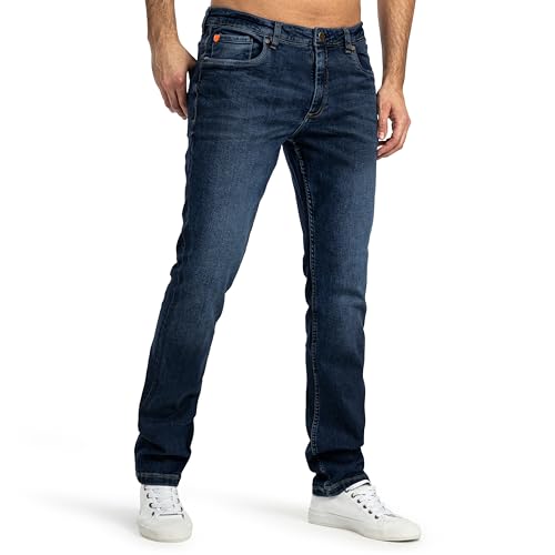 Sublevel Herren Jeans Straight Fit John Dark Blue H85062BB62092D272NO_31 von Sublevel