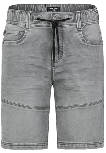 Sublevel Herren Sweat Shorts Dark Blue H13245BD62510K_G104-36 von Sublevel