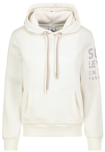 Sublevel Hoodie Sweater Kapuzenpullover Übergangs Kapuzen Sweatshirt, Farbe:Weiß, Größe:M (38) von Sublevel