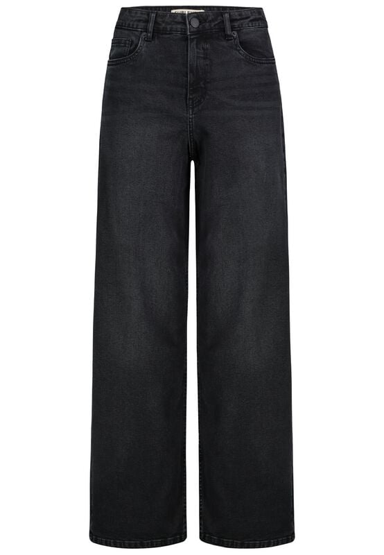 Sublevel Jeans - DENIM TROUSERS IN WIDE LEG - XS bis XXL - für Damen - Größe XXL - schwarz von Sublevel
