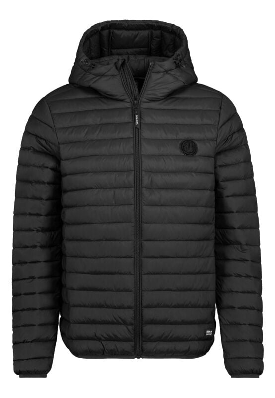Sublevel Mens Quilted Jacket Winterjacke schwarz in M von Sublevel