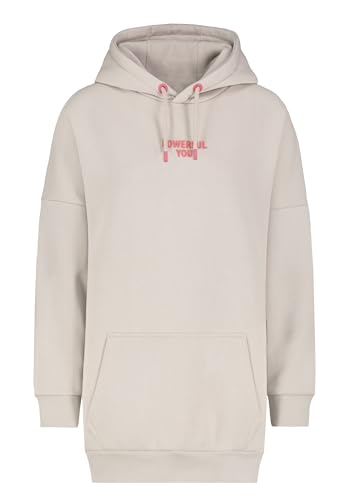 Sublevel Oversized Sweatkleid für Damen, Lässiger Streetstyle Light-beige M/L von Sublevel