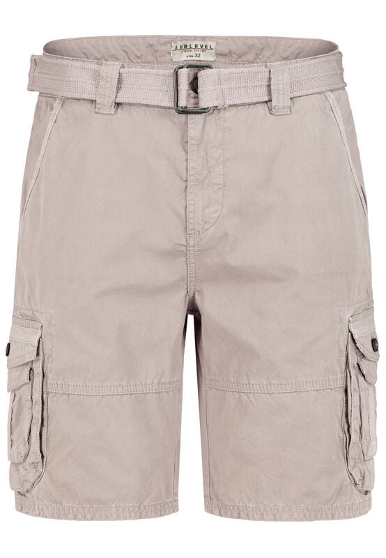 Sublevel Short - Mens Cargo Bermuda - 30 bis 38 - für Männer - Größe 31 - beige von Sublevel