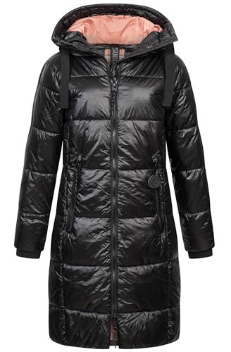 Sublevel Steppmantel Schwarz D50048X44518B1 -XL von Sublevel