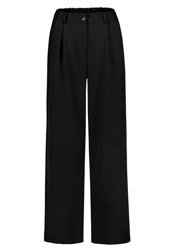 Sublevel Weite Anzugshose Elegante Hose Damen Frauen Stoffhose Bürohose Beuqme Freizeithose Black S von Sublevel