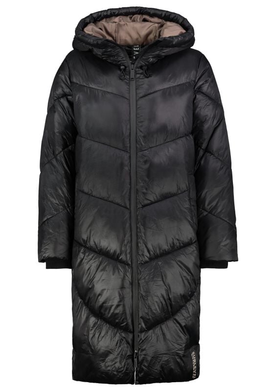 Sublevel Winterjacke - Ladies Quilted Coat - S bis L - für Damen - Größe S - schwarz von Sublevel
