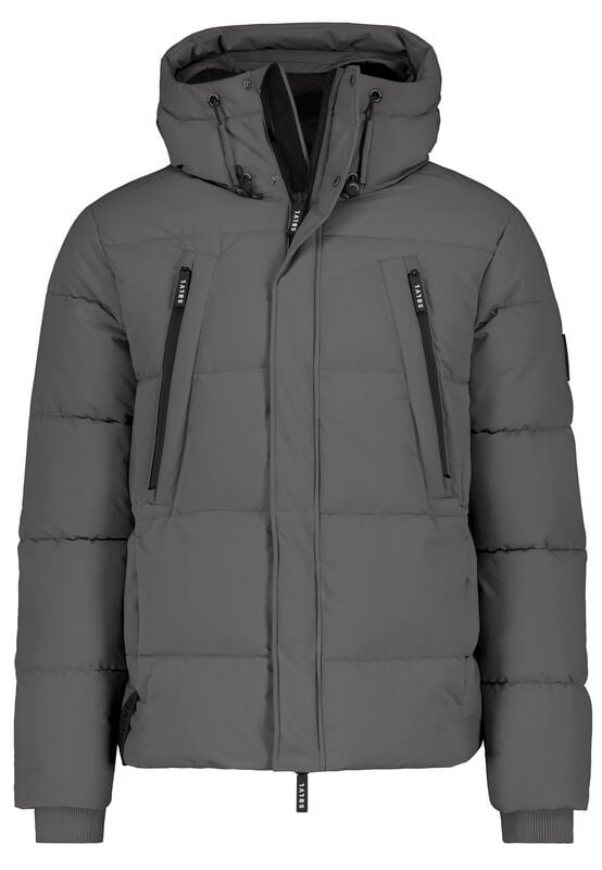 Sublevel Winterjacke - OUTDOOR PUFFER JACKET - S bis XXL - für Männer - Größe L - grau von Sublevel