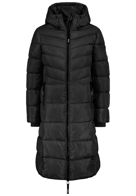 Sublevel Wintermantel - LONG PUFFER COAT - S bis XL - für Damen - Größe M - schwarz von Sublevel