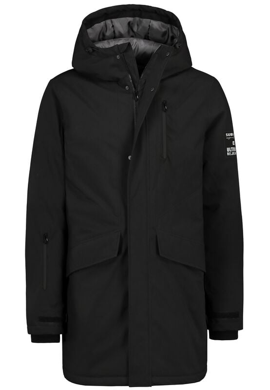 Sublevel Wintermantel - OUTDOOR COAT - S - für Männer - Größe S - schwarz von Sublevel